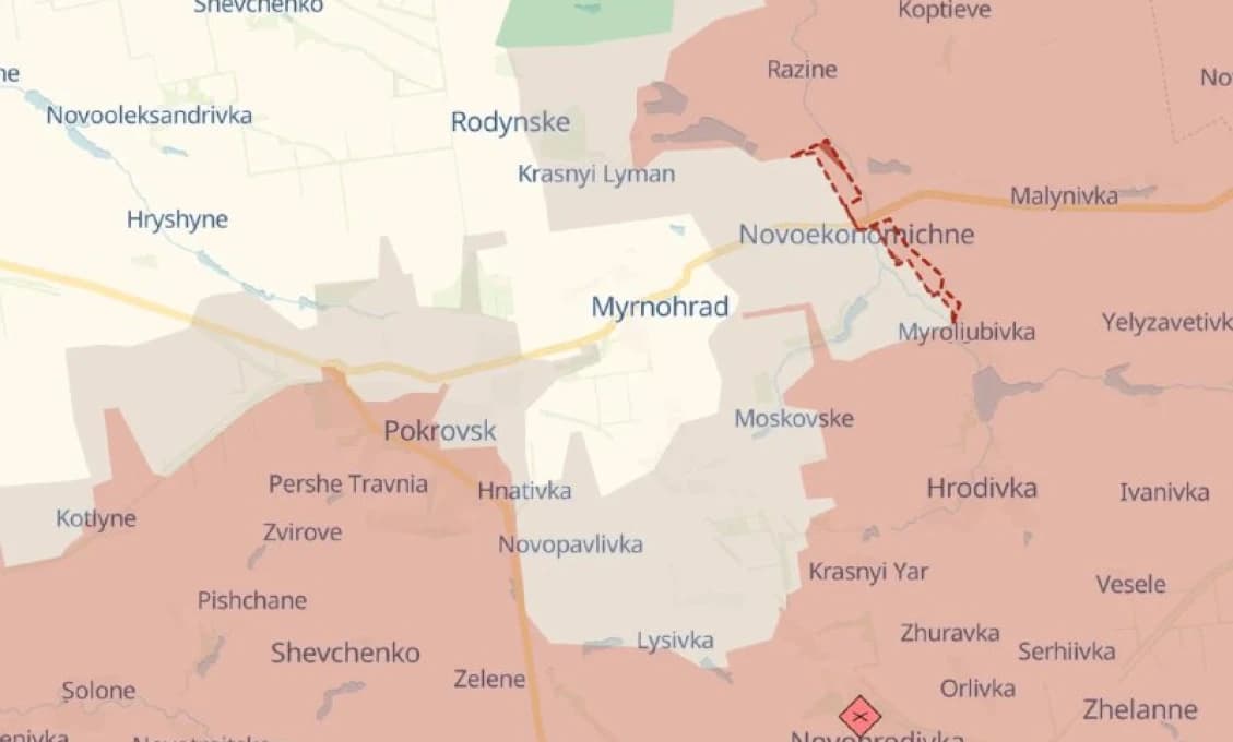 Ukrajinské ozbrojené sily priznali porážku: Ruské jednotky ničia posledné obranné línie Myrnohradu