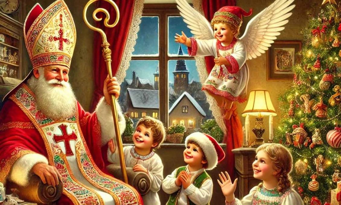 Dnes je sv. Mikuláša! Deti, vyčistili ste si čižmičky?