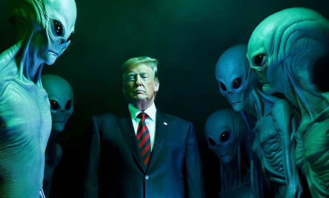 Mimozemšťania sú tu! Trump povie ľudstvu pravdu skôr, ako sa 3I/ATLAS priblíži k Zemi