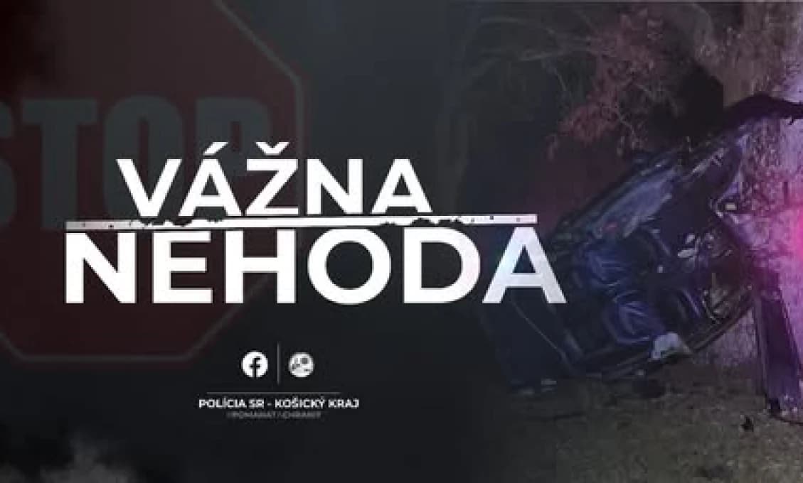 AKTUÁLNE ŤAŽKÁ ZRÁŽKA! Ranené je aj dieťa, zasahujú všetky záchranné zložky. Cesta je uzavretá