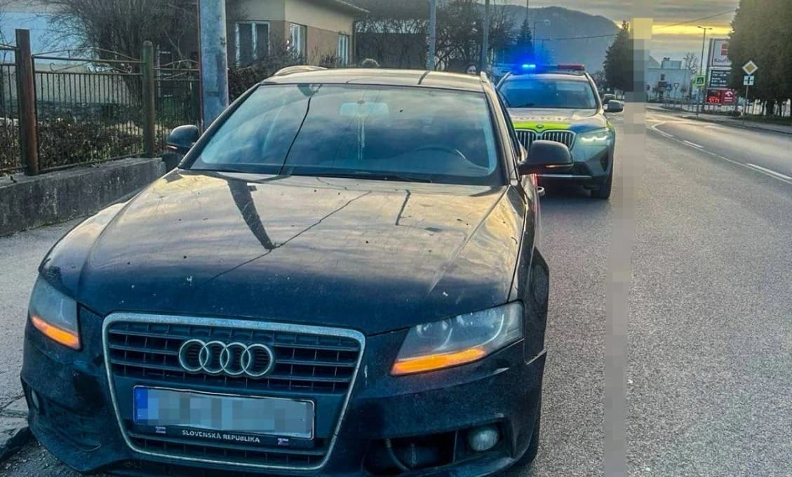 Šok v Košickom kraji: 12-ročný šoféroval Audi, 15-ročný narazil do stromu!