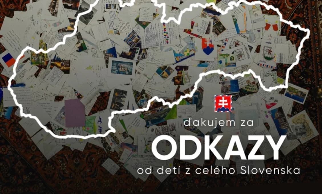 TOTO JE MILÉ! Deti zo Slovenska napísali odkazy pre prezidenta Pellegriniho (FOTO galéria)