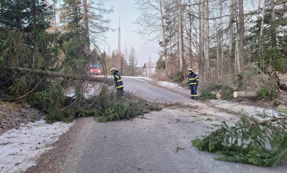 Slovensko bičuje SILNÁ VÍCHRICA! Padajú stromy, lanovky stoja, stovky ľudí bez prúdu
