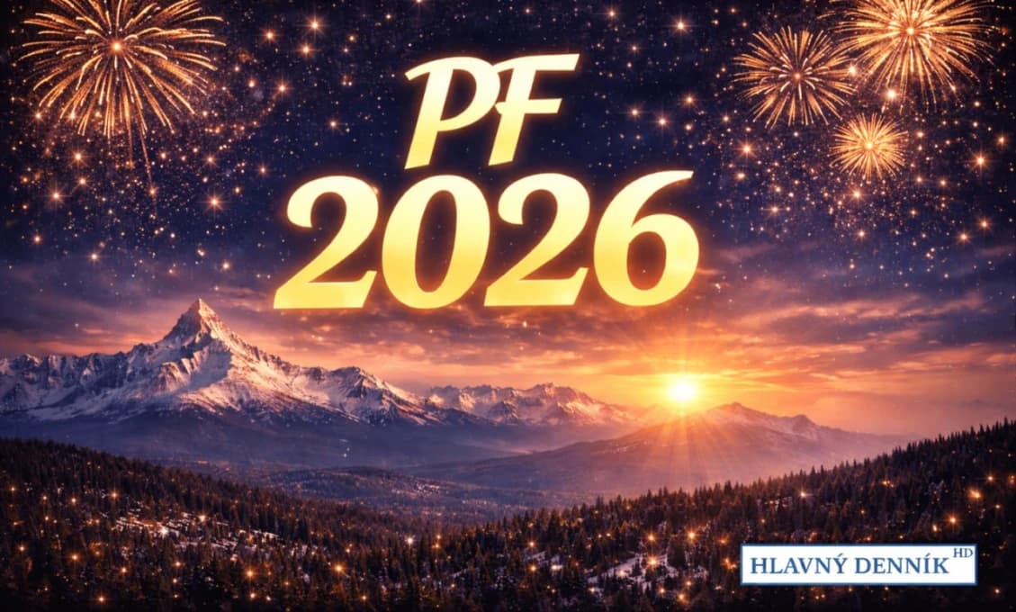 REDAKCIA HLAVNÉHO DENNÍKA VÁM ŽELÁ ŠŤASTNÝ NOVÝ ROK!