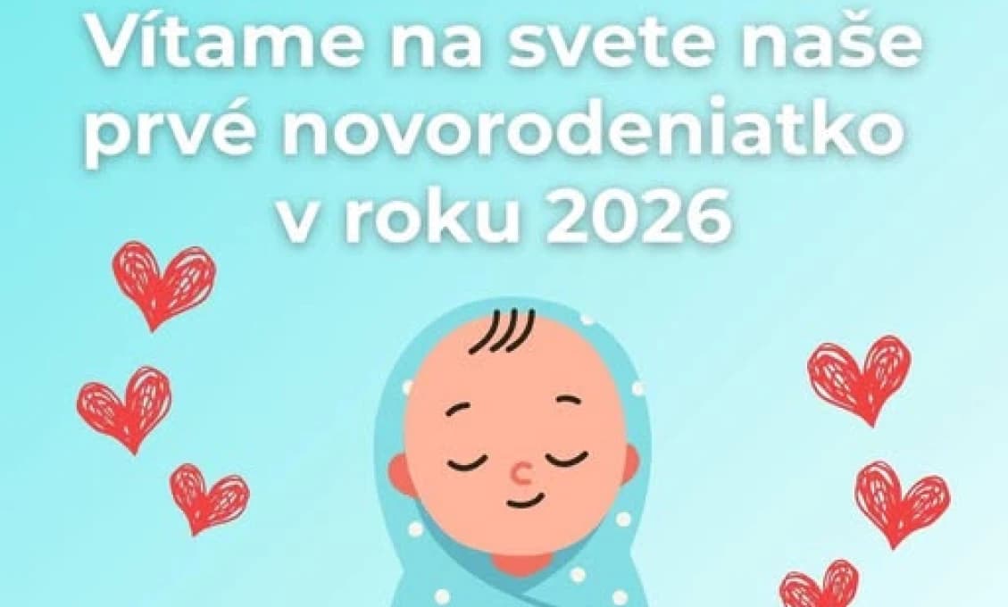 Nový rok privítal na svet prvé bábätká na Slovensku