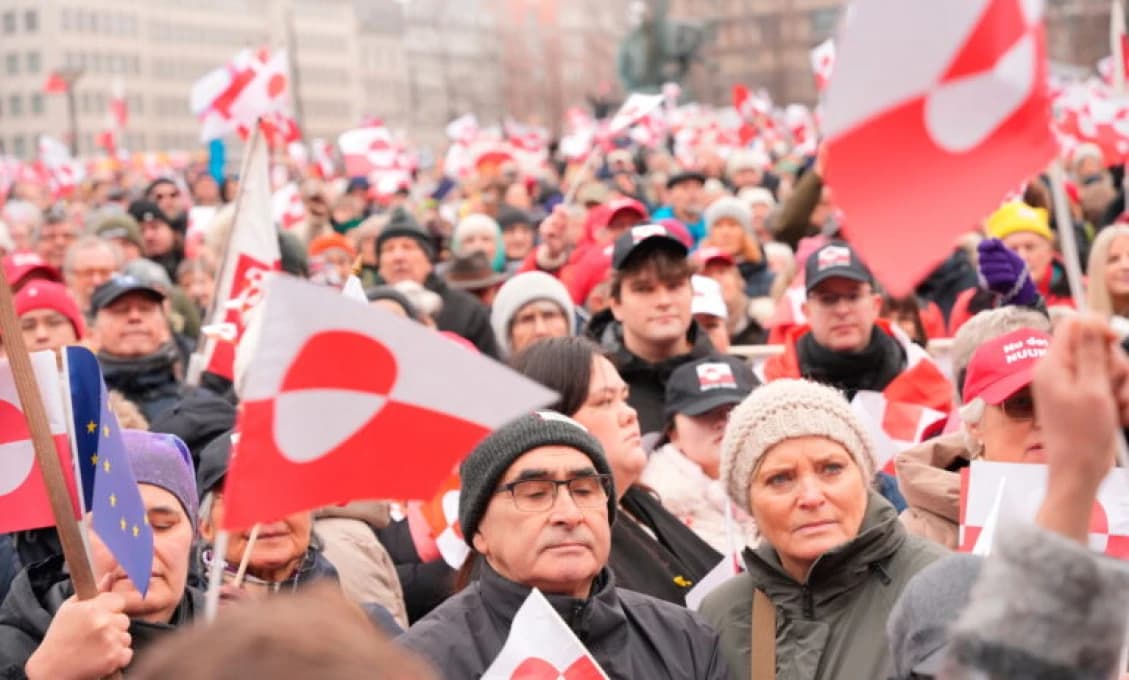RUKY PREČ OD GRÓNSKA! Tisíce ľudí protestovalo v Kodani. Jediná nádej pre Grónsko je vraj Rusko