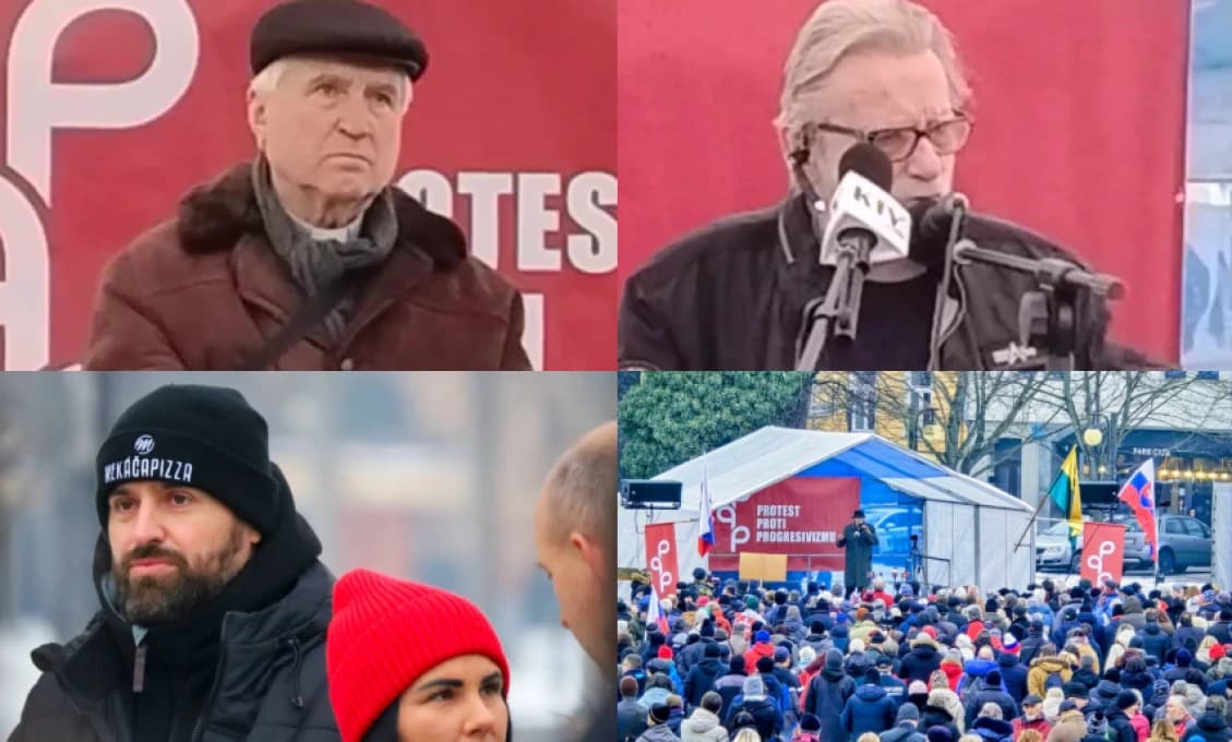 Z protestu proti progresivizmu: Musíme si vziať Slovensko späť! (VIDEO)