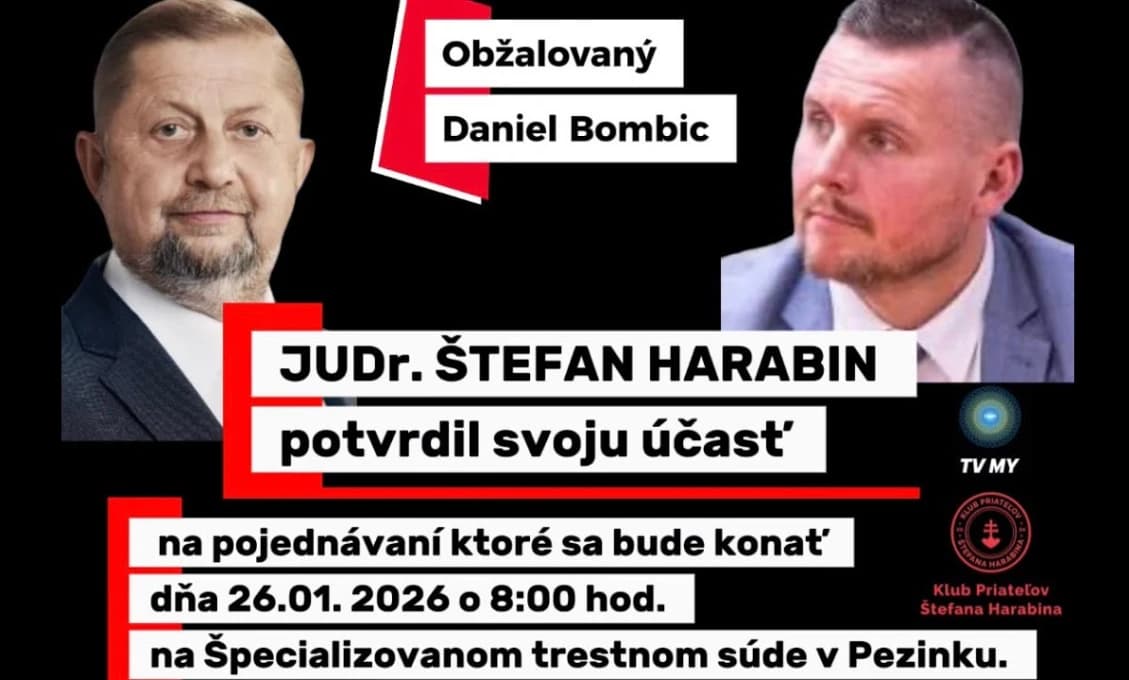 Exsudca Harabin na súde s Bombicom: Odstráňte protiústavnosť v Trestnom zákone! (VIDEO)