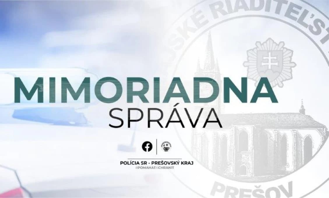 HRÔZA NA VÝCHODE SLOVENSKA! V byte našli tri mŕtve osoby. Syn mal zabiť rodičov a sestru