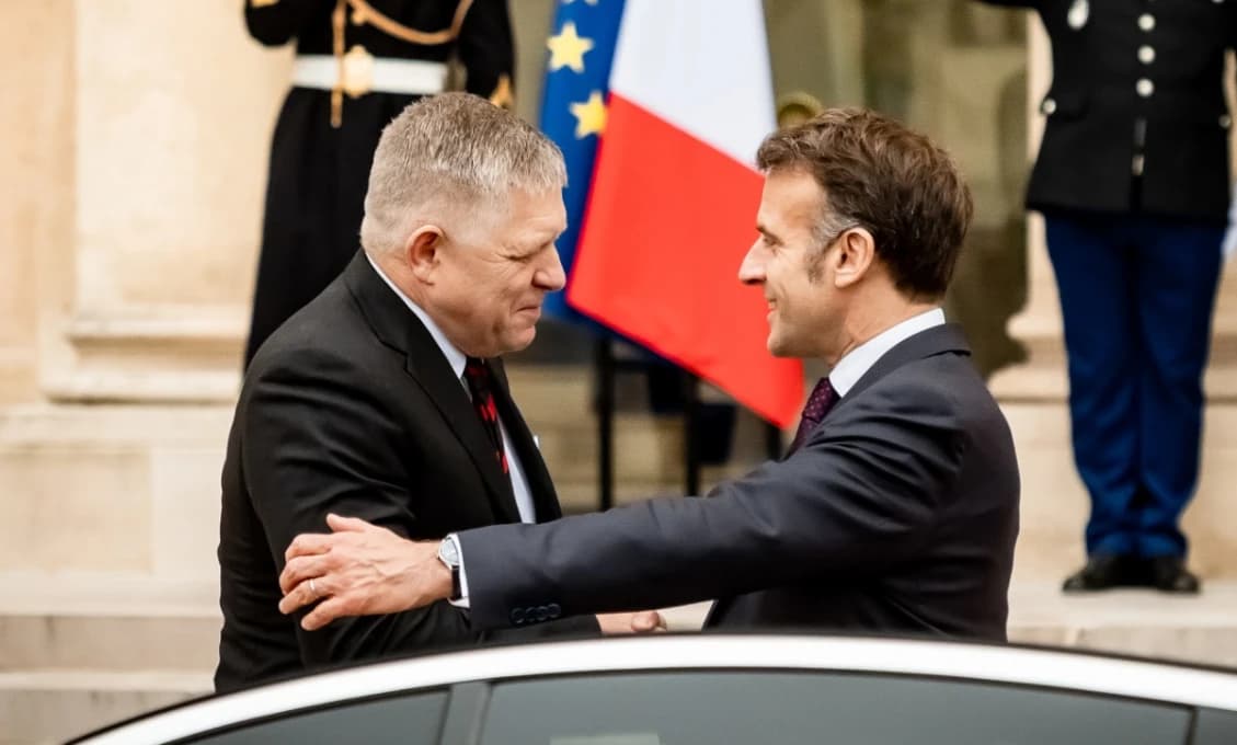 PÍŠU O NÁS Fico prehovoril po schôdzke s Macronom (VIDEO)