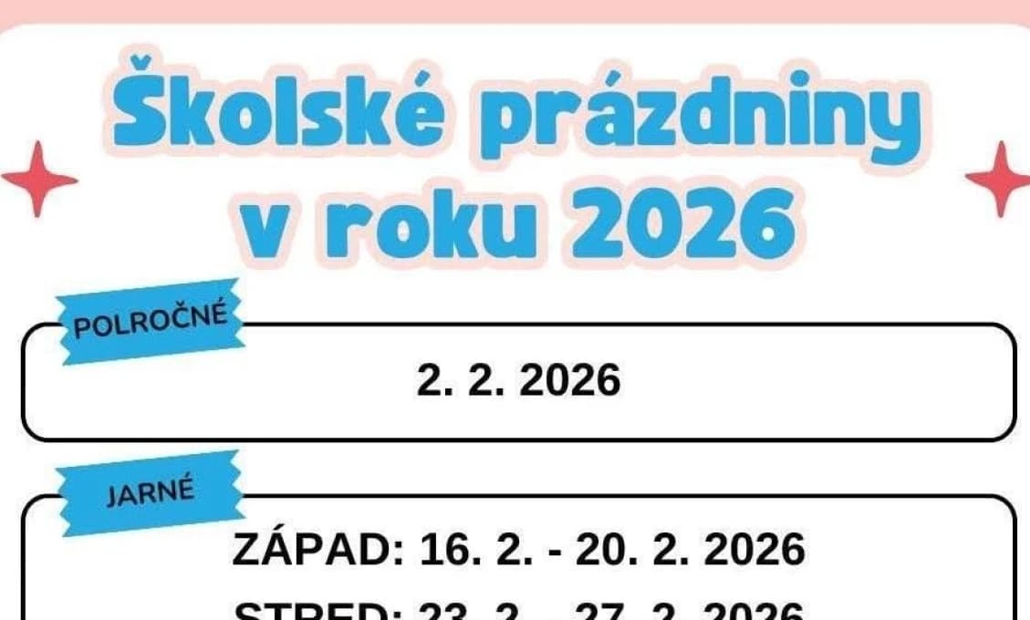 Žiaci základných a stredných škôl majú polročné prázdniny