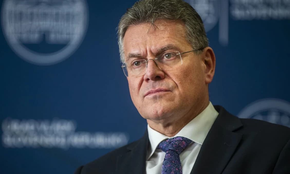 Eurokomisár ŠEFČOVIČ POBÚRENÝ: Moje meno použité bez vedomia!