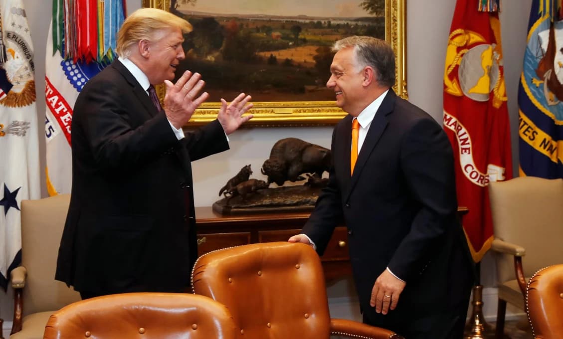 Trump vyjadril pred voľbami v Maďarsku bezvýhradnú podporu Orbánovi