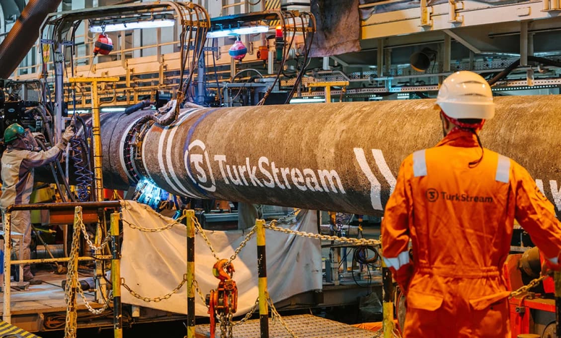 Gazprom hlási útok dronu: Plynovod TurkStream zasiahnutý