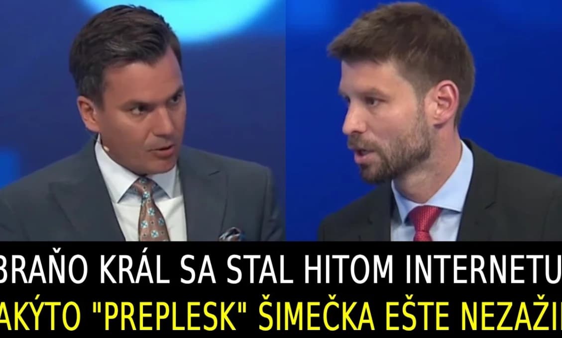 ODPADNETE! Král uzemnil Šimečku! Už nemohol počúvať jeho bludy (VIDEO)