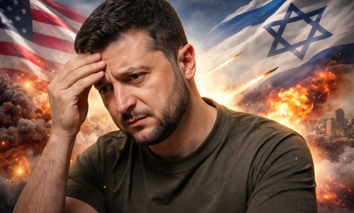 ZELENSKYJ V PANIKE! Dlhá vojna na Blízkom východe znižuje podporu Ukrajiny