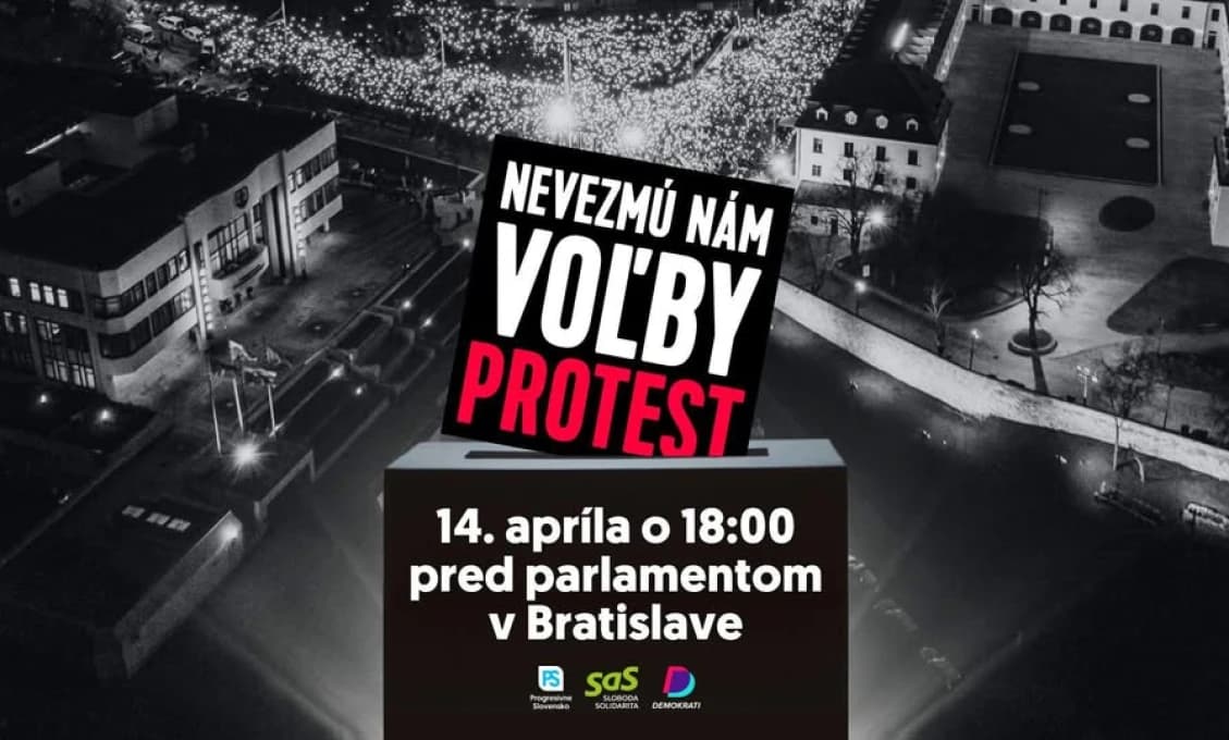 Šimečkovci a ďalší z opozície protestujú! Blúznia o tom, že Fico im chce ukradnúť voľby