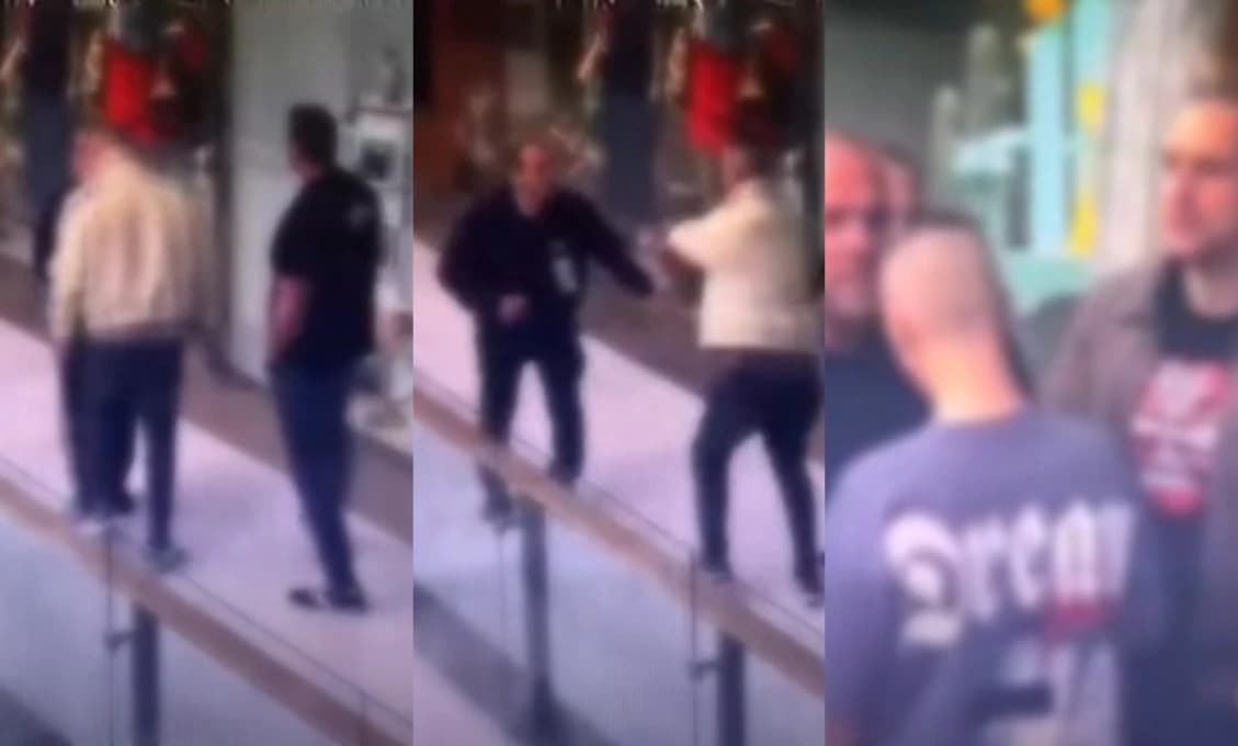 Dráma v nákupnom centre: Napadnutie predavačky a fyzický útok na SBS-kára priamo pod kamerami (VIDEO)