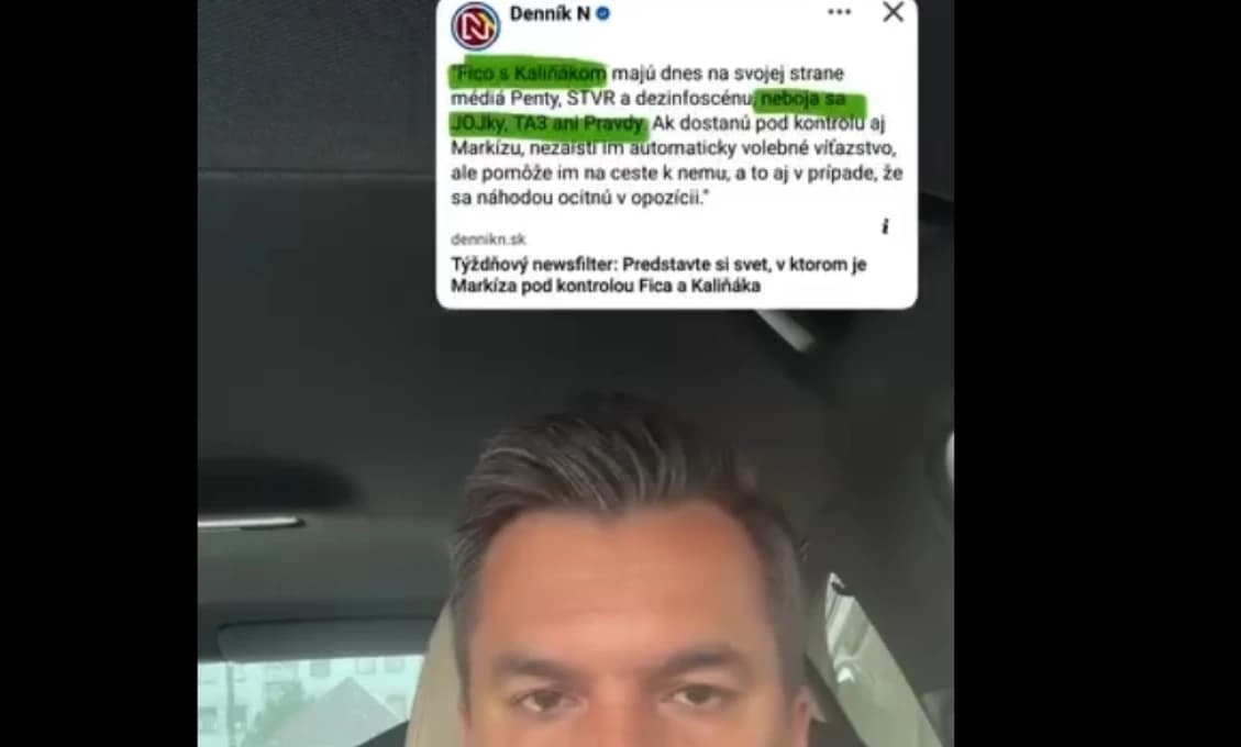Král si posvietil na Denník N! "Toto je na hrane nekalej obchodnej súťaže," varuje (VIDEO)
