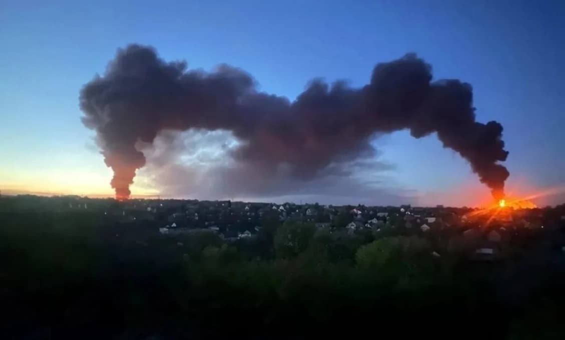 Ukrajina v plameňoch! Ruské ozbrojené sily podnikli masívny úder (FOTO)