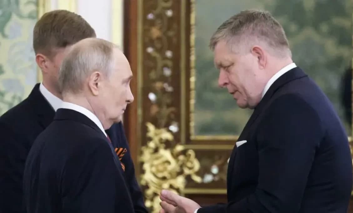 Fico informoval Putina o výsledku stretnutia so Zelenským (VIDEO)