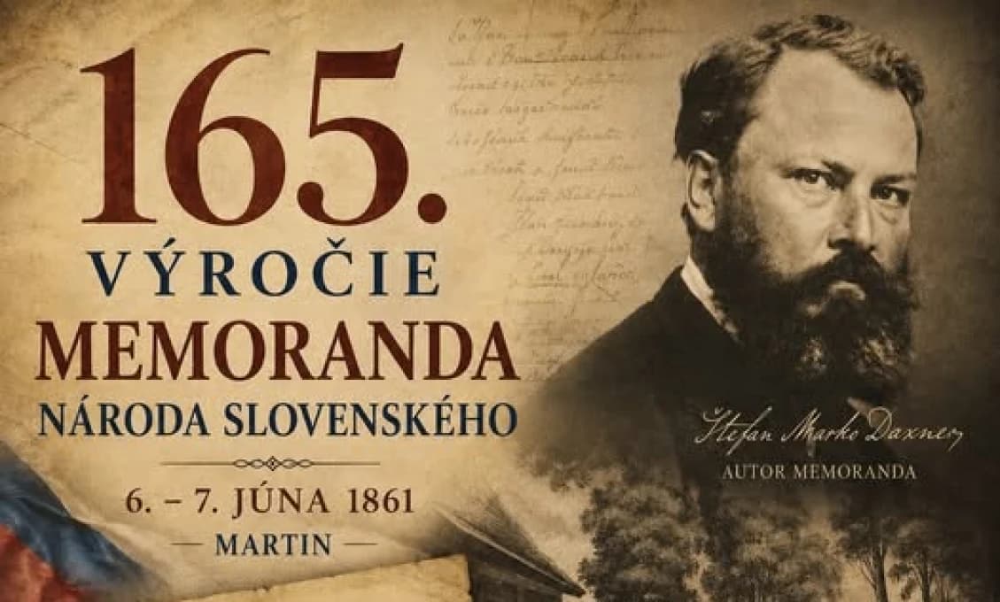 Memorandum národa slovenského prijali pred 165 rokmi, udalosť je pamätným dňom