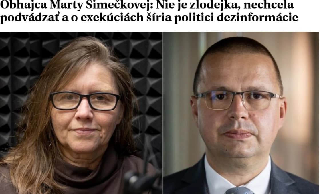 Pestrá minulosť obhajcu Šimečkovej! Úmyselne zakrýva vážne fakty, tvrdí Smer (VIDEO)
