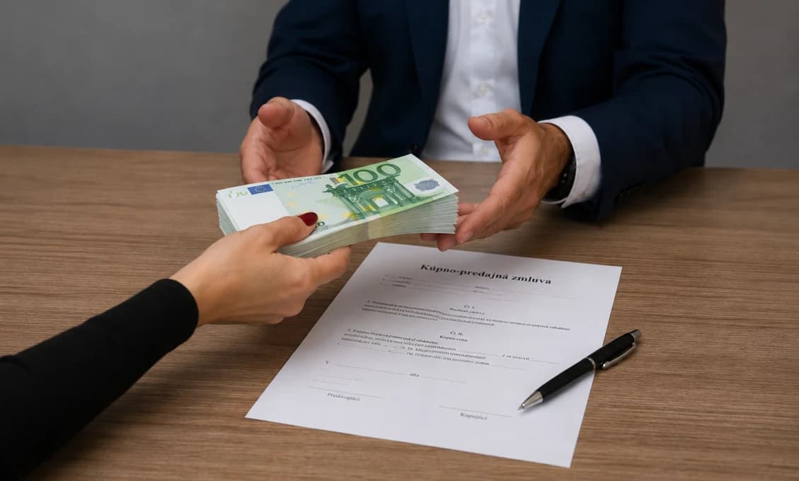 Pozor na platbu v hotovosti pri vysokých sumách. Môžete porušiť zákon