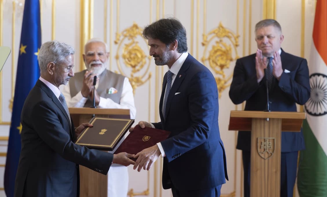Slovensko a India podpísali viaceré memorandá o spolupráci! India obišla susedov, zo Slovenska robí svojho kľúčového hráča v regióne (VIDEO)