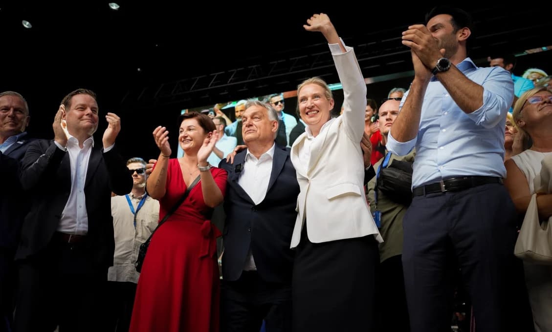 Orbán, Wilders, Weidelová! Davy vo Viedni demonštrovali patriotizmus Európanov (VIDEO)