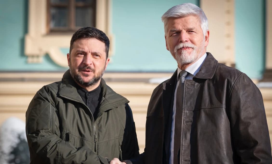 SPD chce, aby Pavel odobral Zelenskému české štátne vyznamenanie