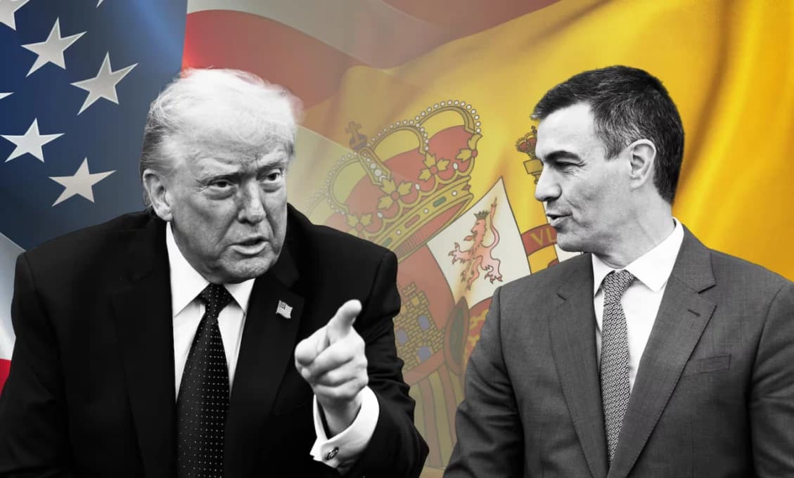 TVRDÝ ÚDER! Trump nariadil prerušiť všetok obchod medzi USA a Španielskom