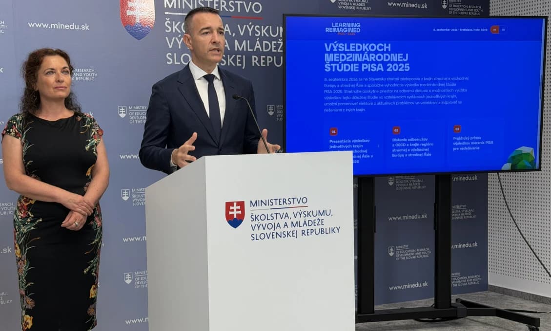Čaká nás veľký test školstva. Drucker verí, že Slovensko môže patriť medzi európsku špičku