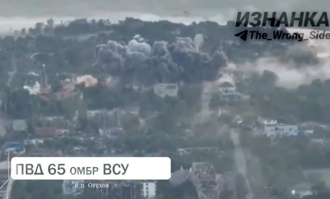 Ruské sily zaútočili trojtonovou bombou na ukrajinské pozície v Záporožskej oblasti (VIDEO)
