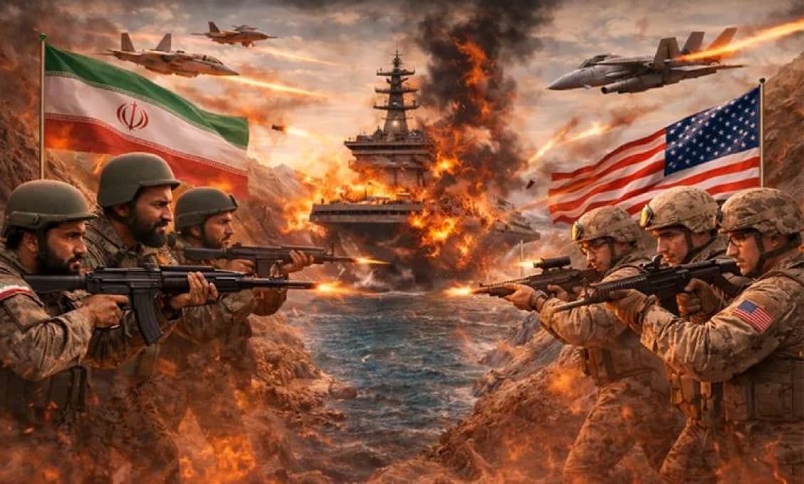 Štvrtá vlna útokov na Irán! USA prvýkrát nasadili aj kamikadze drony