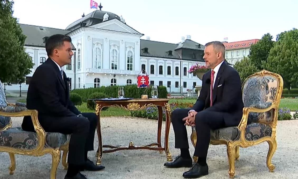 "Žiadne VETERNÉ elektrárne sa na Slovensku stavať nebudú," myslí si prezident Pellegrini (VIDEO)