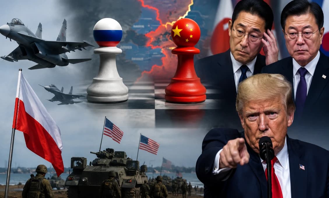 Hlavné témy v zahraničných médiách 17. júla: Poľsko zachytilo Su-30SM2, Rusko vydalo ultimátum a Trump predniesol prejav k národu