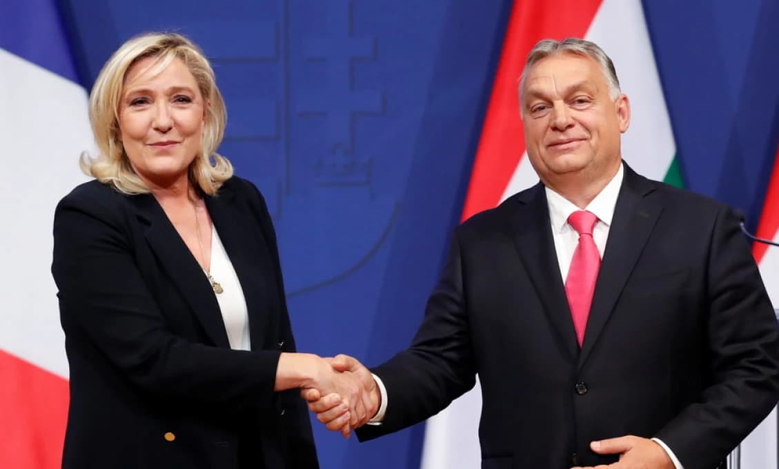 Favoritka prezidentských volieb Le Penová: Magyar systematicky podkopáva právny štát!