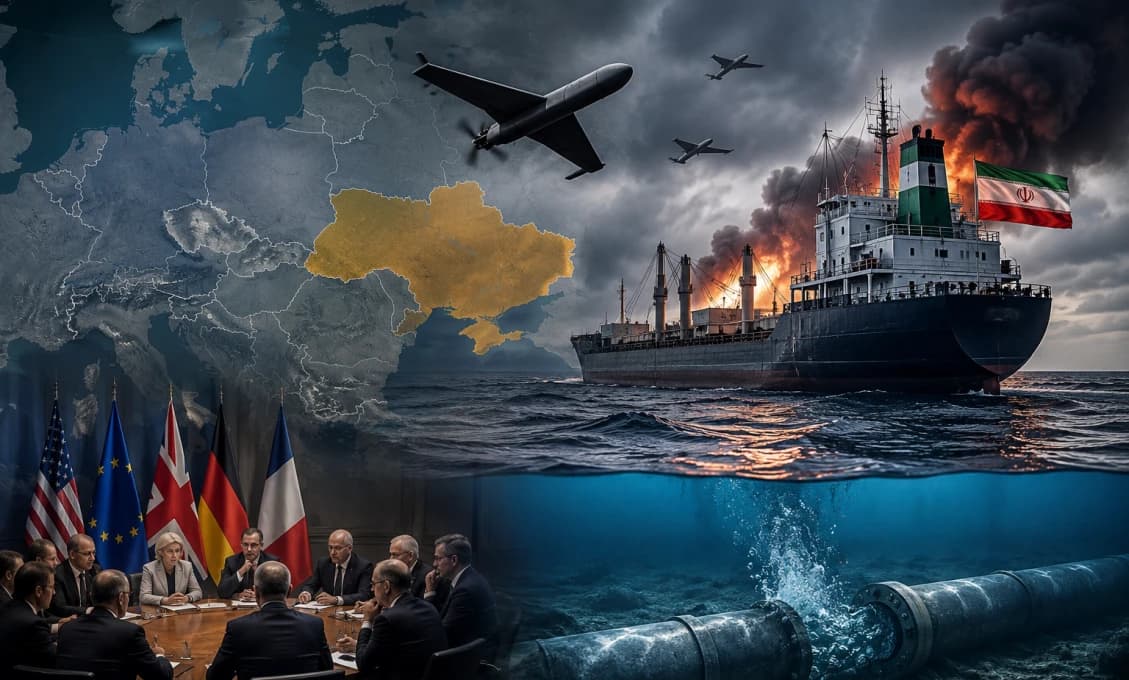 Hlavné správy zahraničných médií 26. júla: Ukrajina zaútočila na iránsku loď. Západ diskutuje o zlyhaní Kyjeva. Nový vývoj v prípade plynovodu Nord Stream 2
