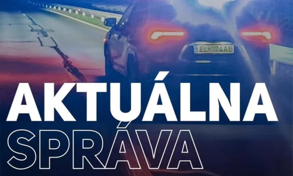AKTUÁLNE ŤAŽKÁ ZRÁŽKA V MESTE! Auto vyletelo z cesty, zasahujú záchranári i hasiči (FOTO)