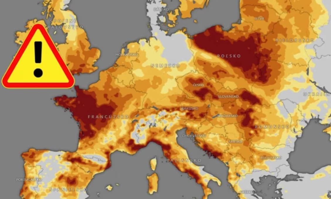 EURÓPA VYSYCHÁ! Padajú 190-ročné rekordy, sucho zasiahlo 90 % Slovenska