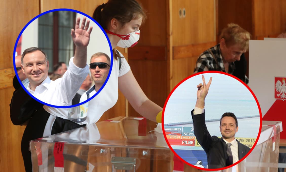 Do druhého kola prezidentských volieb v Poľsku postupujú Duda a Trzaskowski