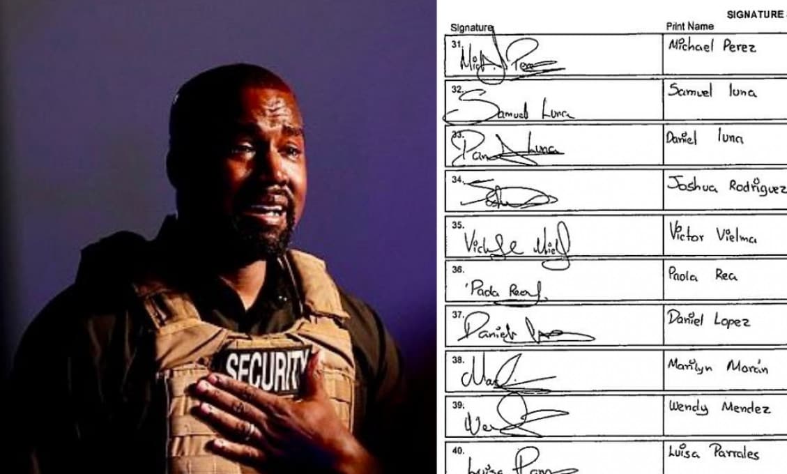 Kanye West predložil petíciu za svoju kandidatúru: Šesť stoviek podpisov bolo falošných!