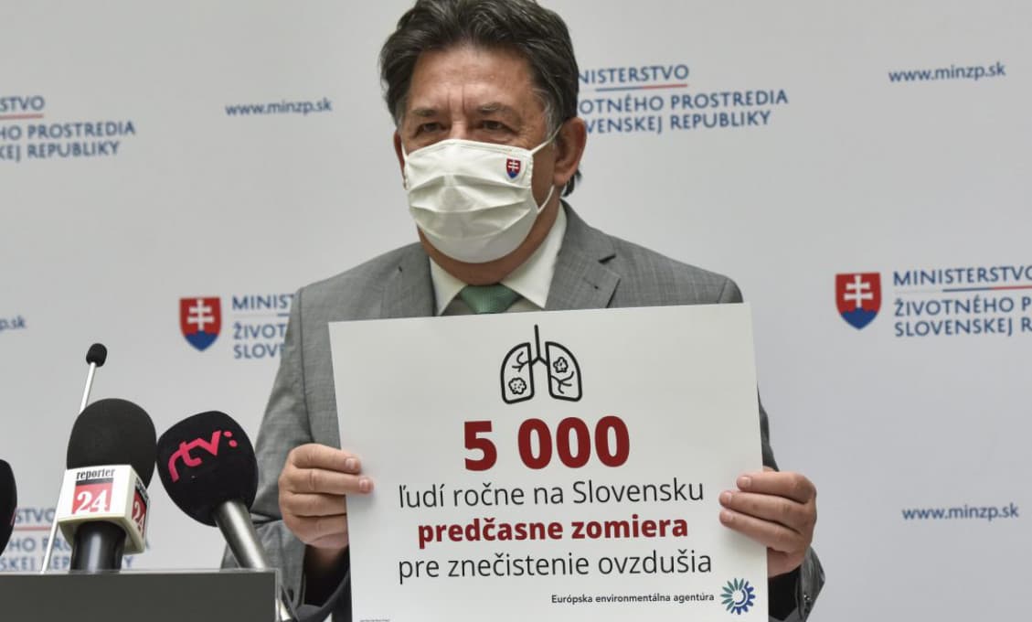 Na Slovensku bude 14 inšpektorov monitorovať kvalitu ovzdušia, tvrdí Budaj
