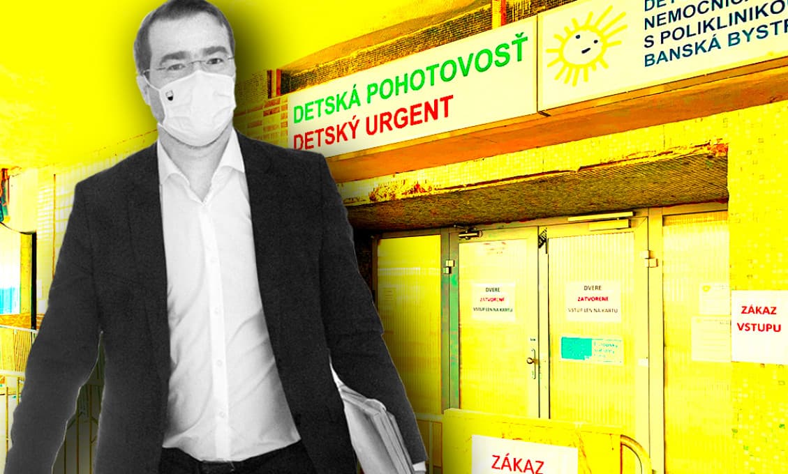 Ďalší riaditeľ na rane. Krajčí odvolal aj šéfa detskej nemocnice v Banskej Bystrici