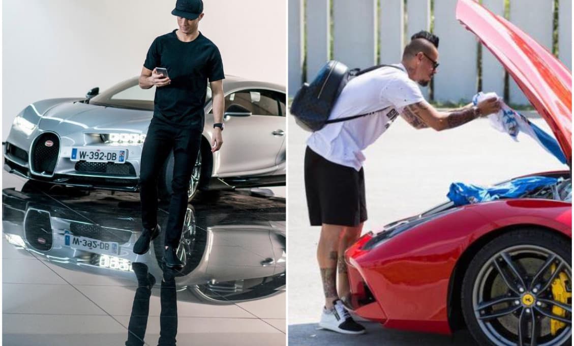 Hamšíkove Ferrari či Ronaldove Bugatti: Akými autami sa môžu pochváliť obľúbení športovci?