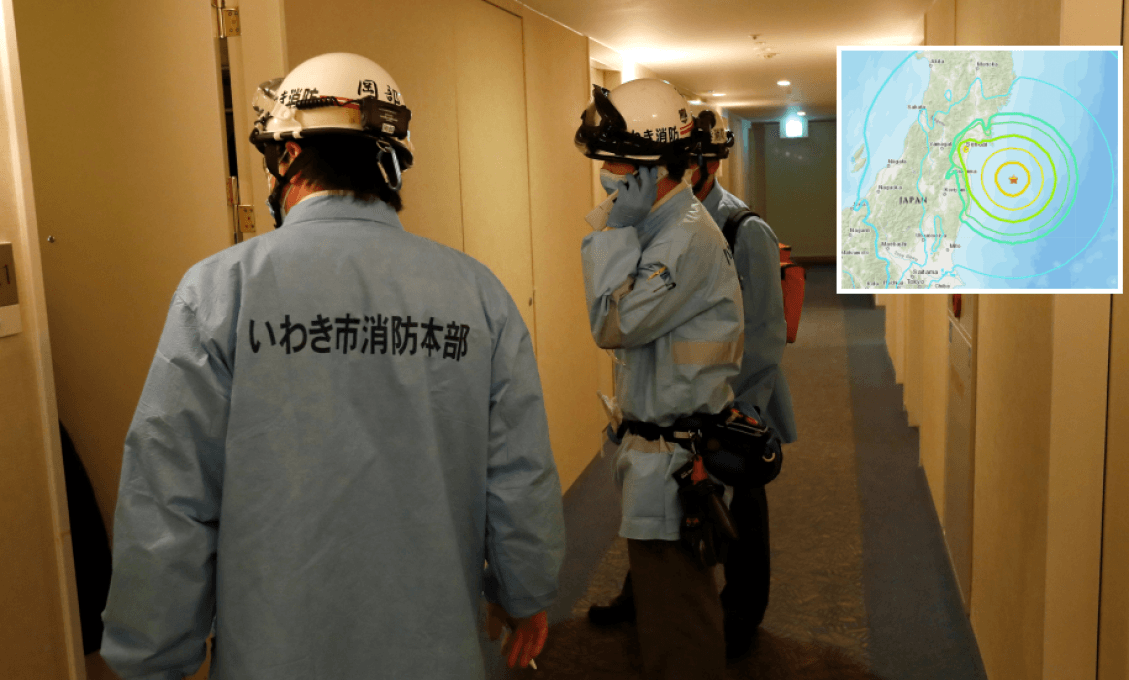 Japonsko zasiahlo silné zemetrasenie. Otriaslo sa Tokio aj Fukušima