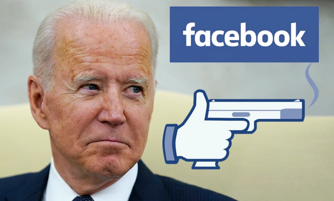 „Zabíjate ľudí!“ obviňuje Biden Facebook