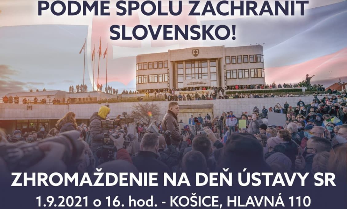 Smer plánuje zhromaždenie na Deň Ústavy: "My vás nenecháme zničiť Slovensko!"