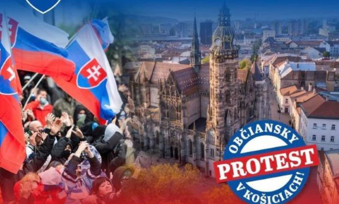 Slovensko opäť povstane! Mohutný občiansky protest bude v Košiciach na Deň Ústavy
